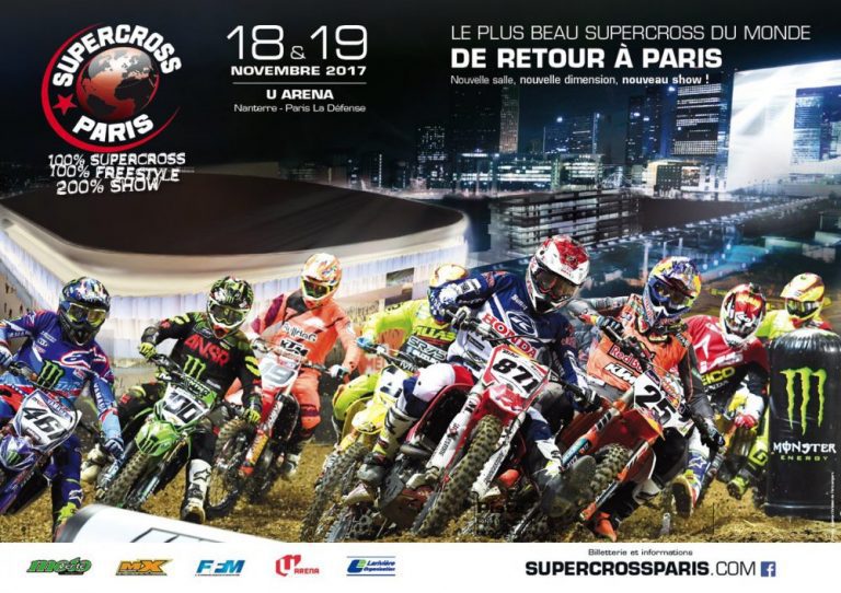 La billetterie de la U Arena Supercross est ouverte Paris La Défense Arena