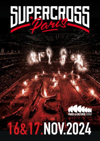 Supercross de paris affiche de l'édition 2024