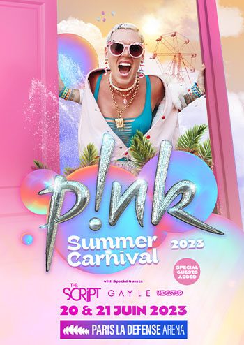 Pink en concert à paris la défense arena