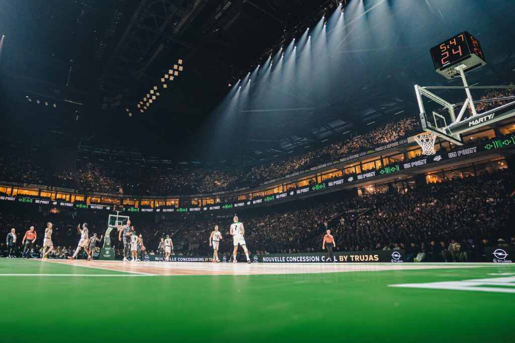 photo du match Nanterre 92 As Monaco