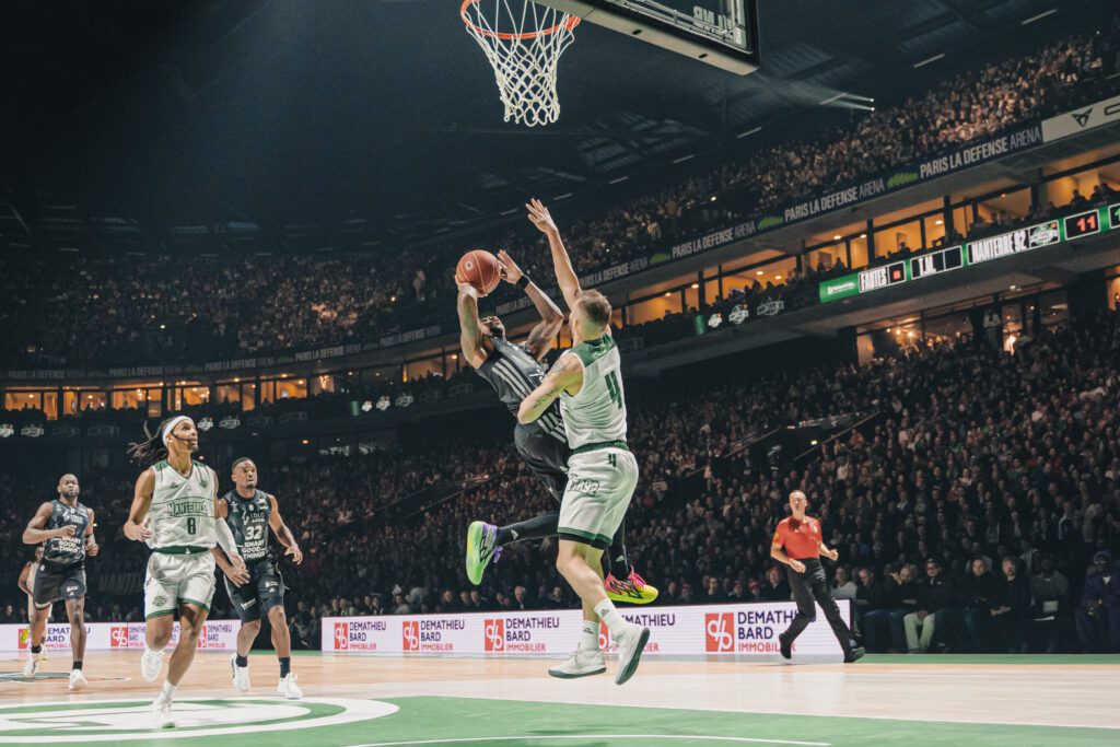 photo du match Nanterre 92 As Monaco