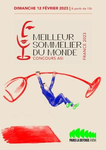 affiche du meilleur sommelier du monde 2023