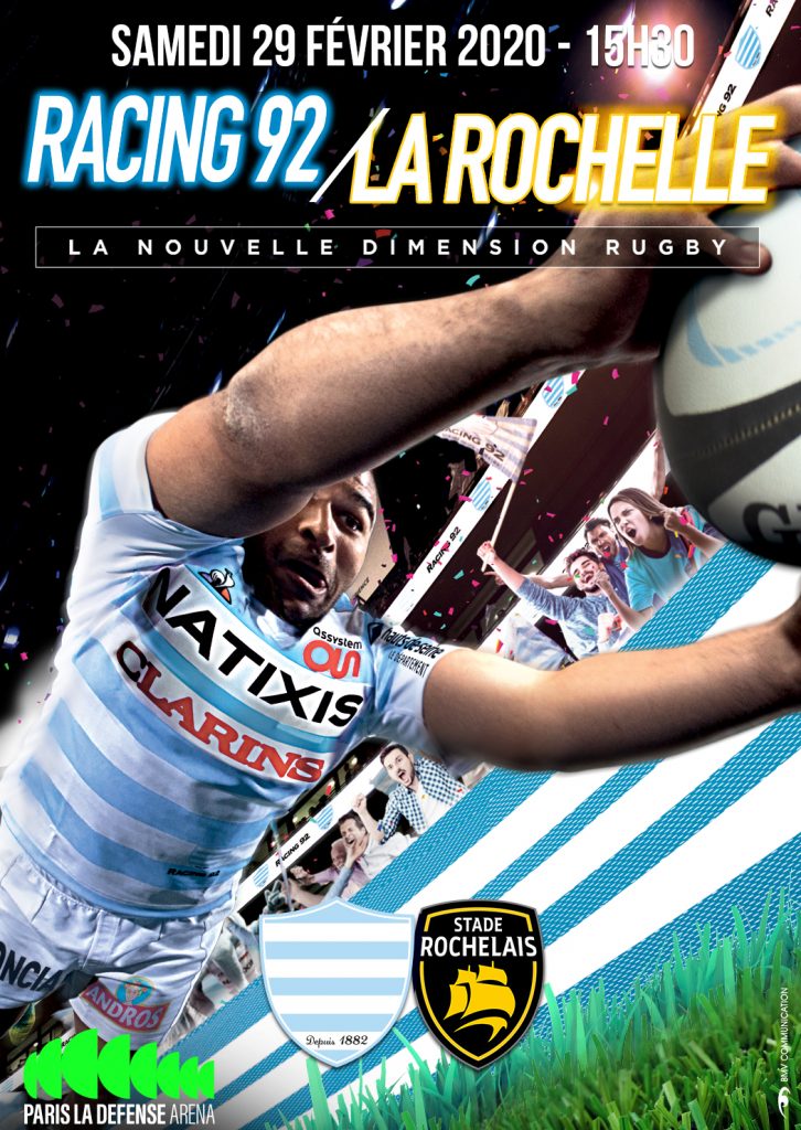 RACING 92 / LA ROCHELLE Paris La Défense Arena