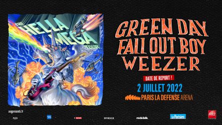 Affiche du concert du Hella Mega Tour à Paris La Défense Arena