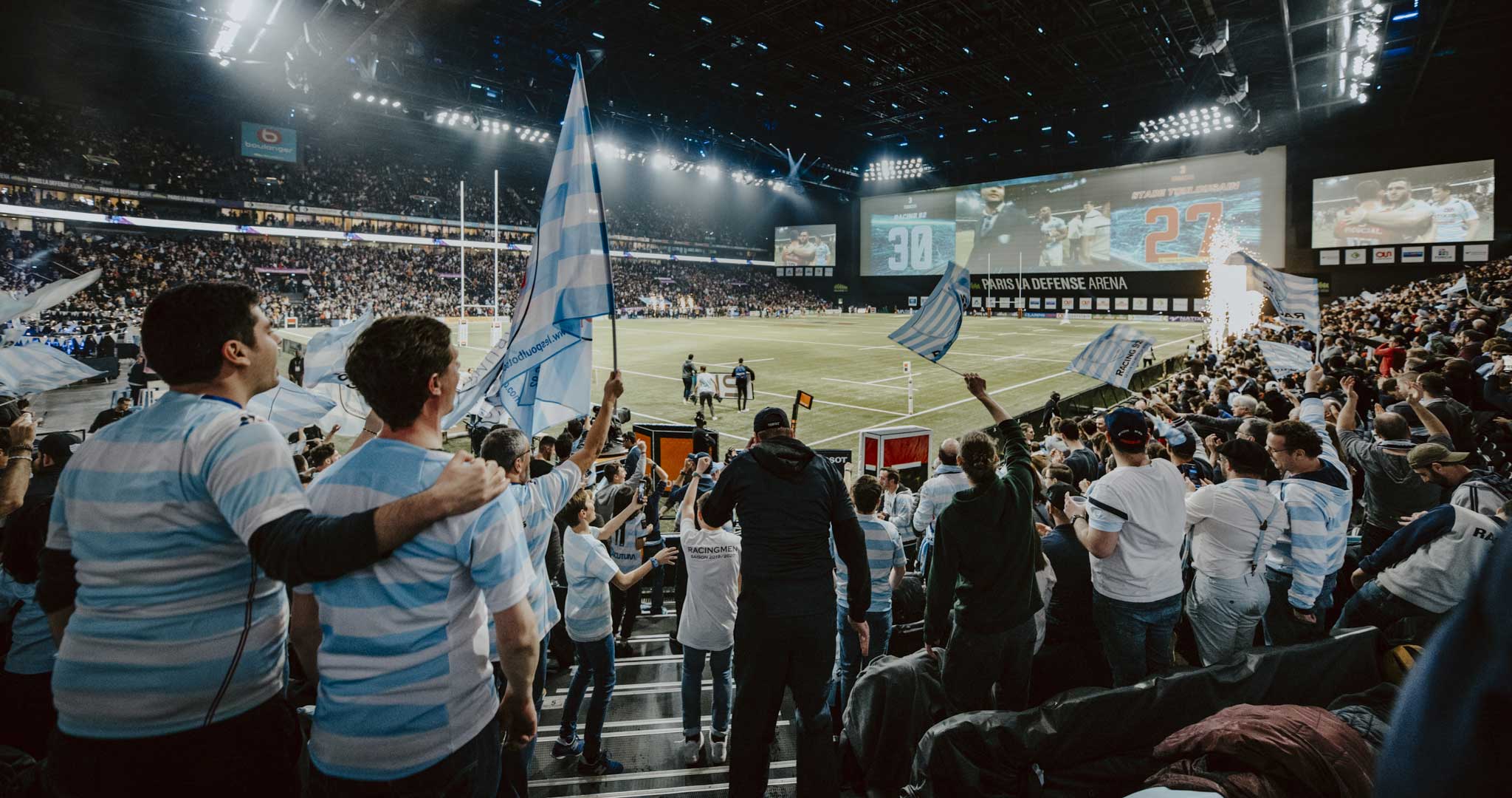 Avec le Racing 92, c’est la certitude d’assister à un rugby spectaculaire