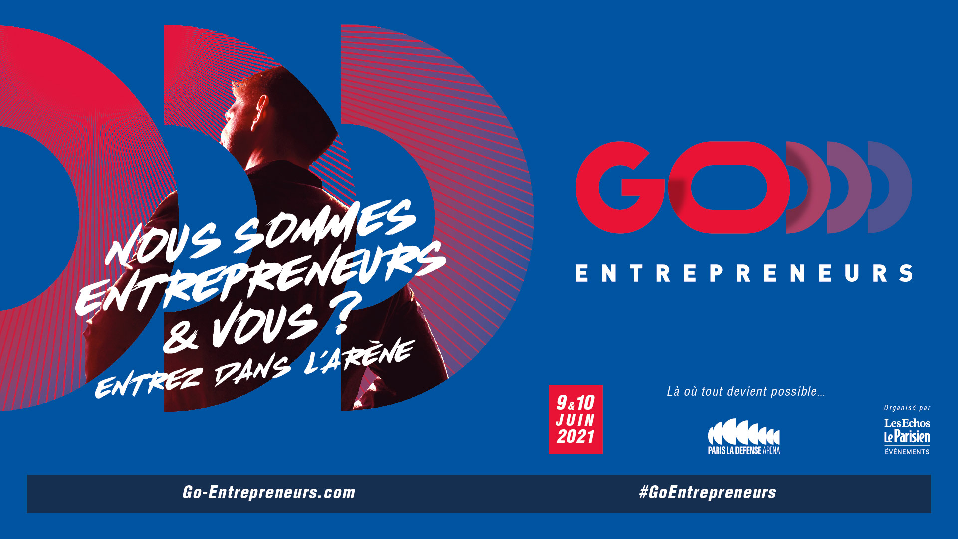 Go Entrepreneurs remplace Salon des Entrepreneurs avec date inédite à Paris La Défense Arena en juin