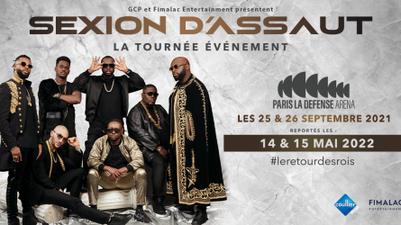 Les concerts de Sexion d'Assaut à Paris La Défense Arena