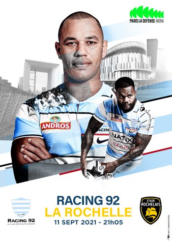 Racing 92-La Rochelle à Paris La Défense Arena