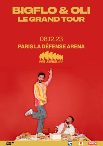 bigflo & oli affiche concert paris la défense arena