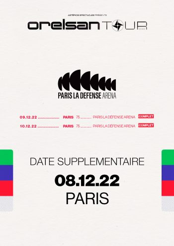 affiche concert orelsan paris la defense arena
