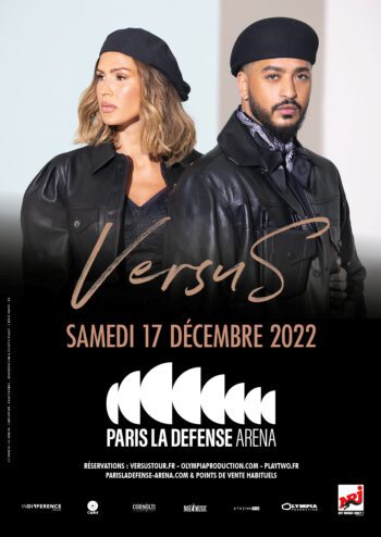 vitaa & slimane affiche concert paris la defense arena