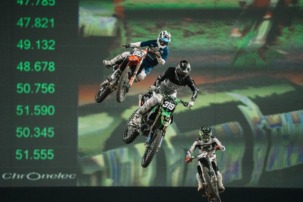 photo supercross paris la défense arena