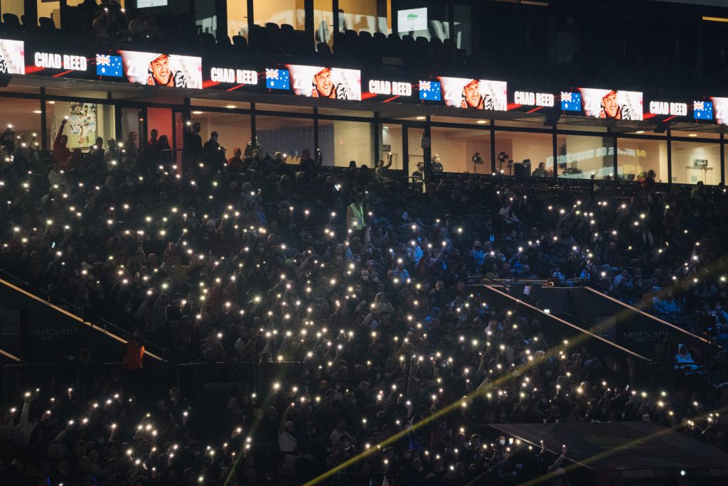 photo supercross paris la défense arena