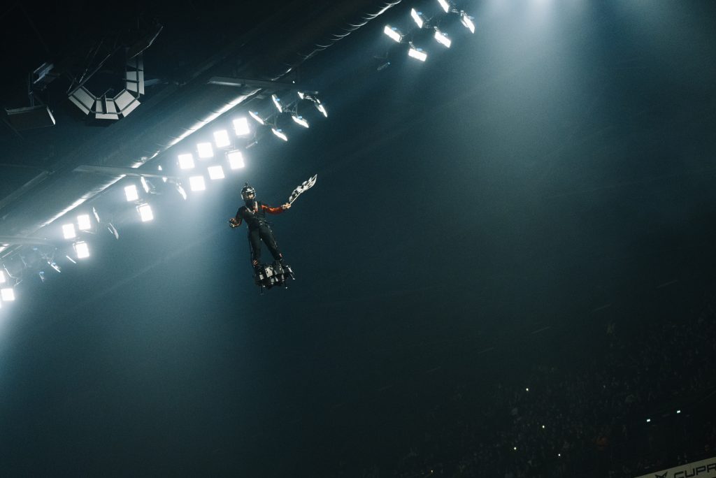 photo supercross paris la défense arena