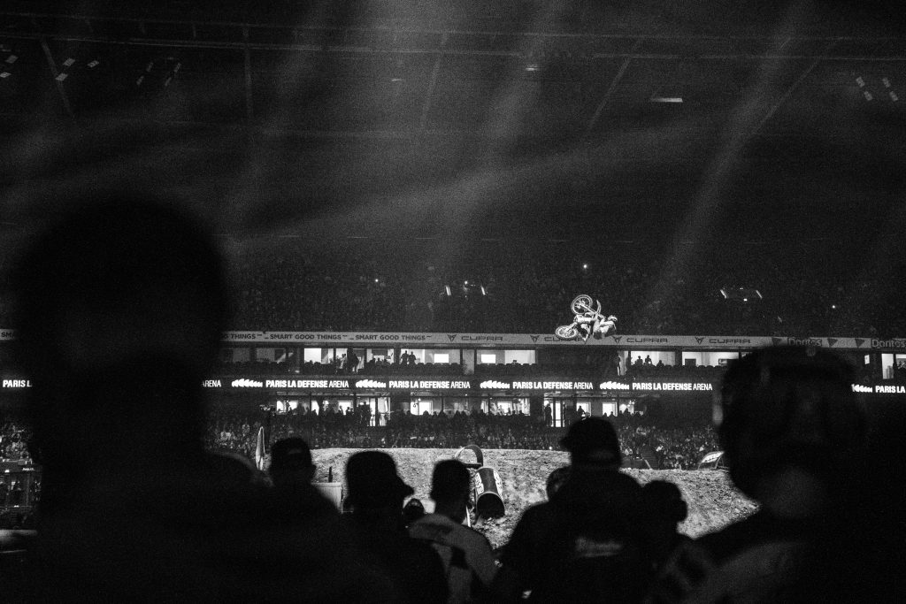 photo supercross paris la défense arena