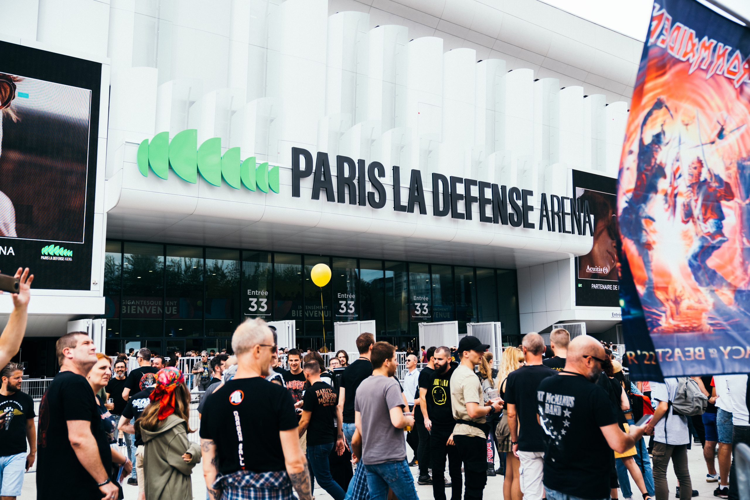 IRON MAIDEN Concert Paris La Défense Arena Infos & tickets