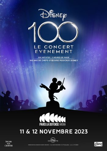affiche disney en concert paris la défense arena