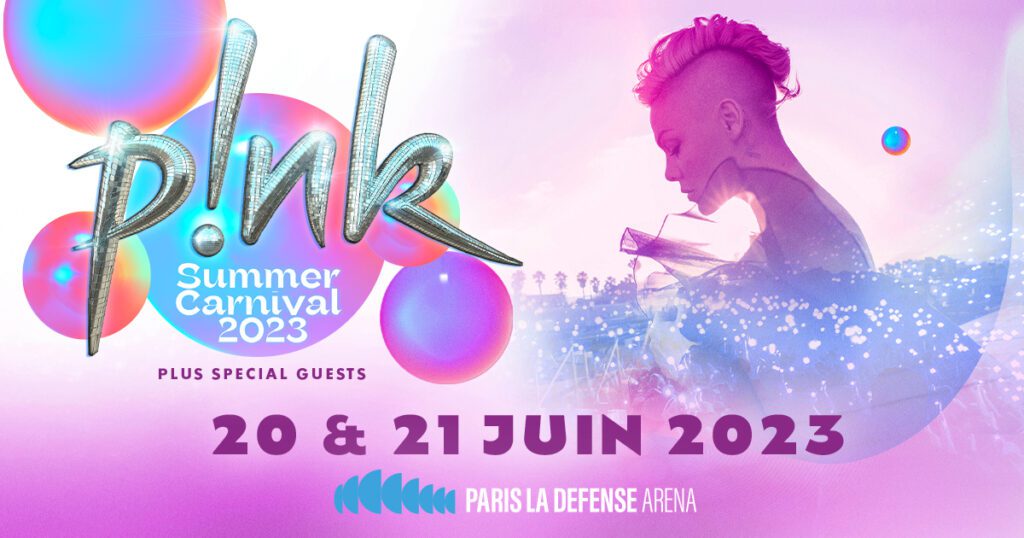 P!NK Paris La Défense Arena