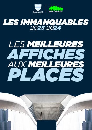 paris la défense arena racing 92 immanquable saison 2023 2024 top 14
