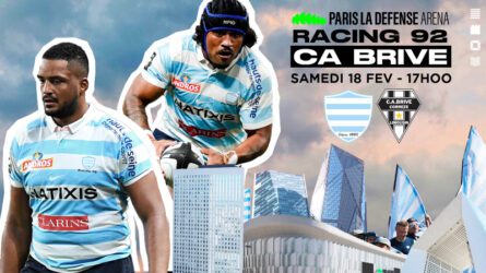 racing ca brive paris la défense arena