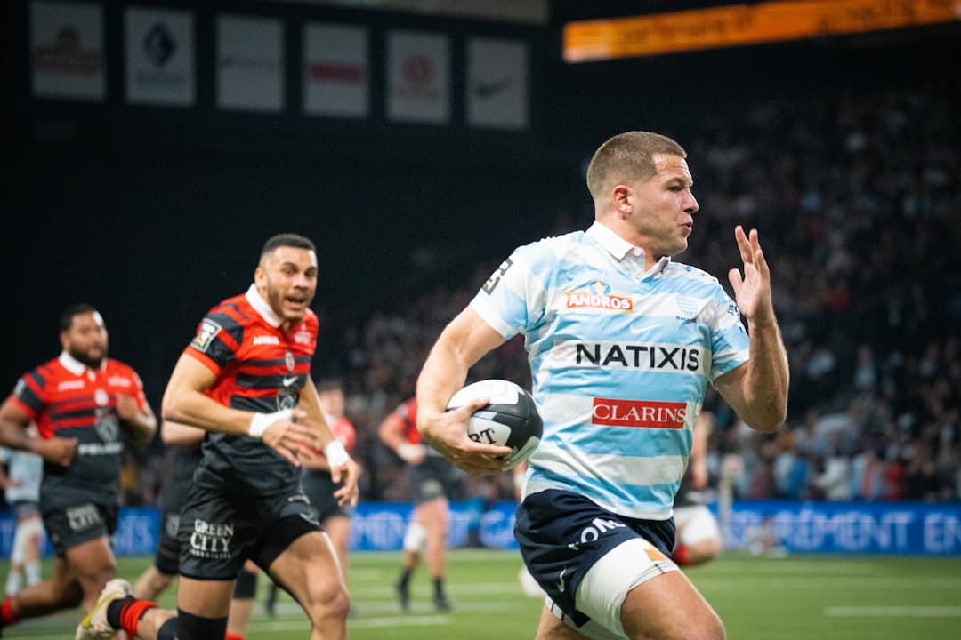 photo du match du racing 92 face au stade toulousain