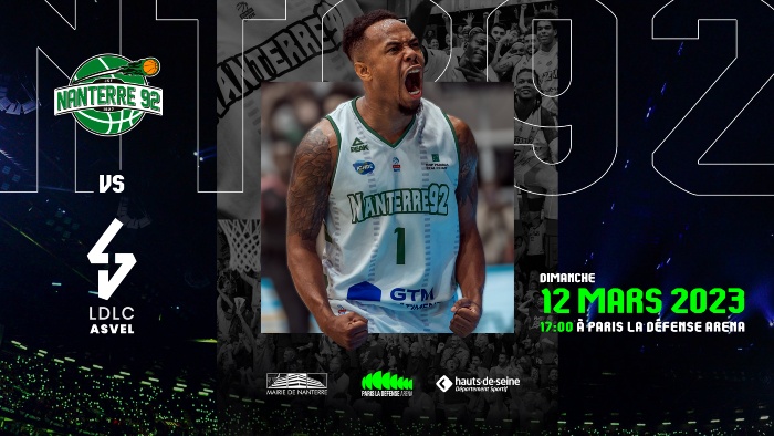 nanterre 92 LDLC ASVEL paris la défense arena