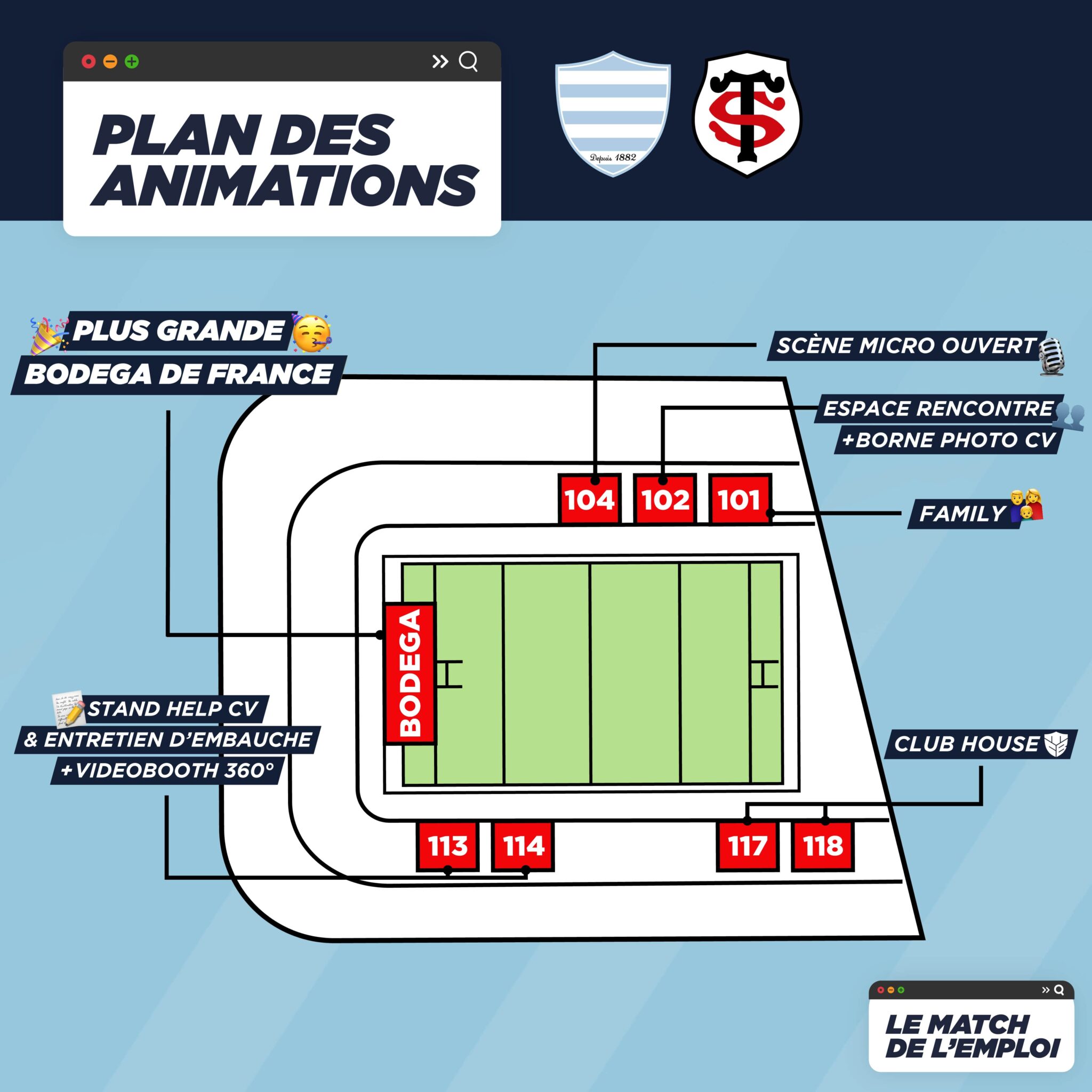 Racing 92 / Stade Toulousain préparez votre venue Paris La Défense