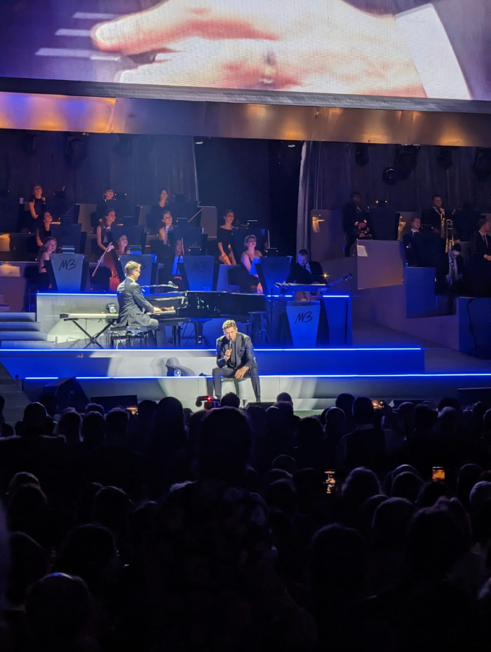 michael bublé paris la défense arena concert