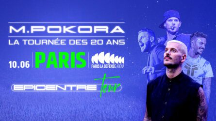 m pokora concert paris la defense arena