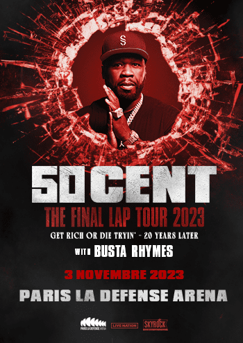 50 CENT Concert | Paris La Défense Arena | Place et Billet