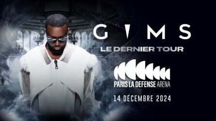 Affiche du concert de GIMS le GIMS le 14 décembre 2024 à Paris La Défense Arena