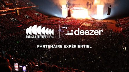 partenariat deezer paris la défense arena