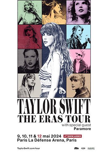 The Eras Tour de Taylor Swift arrive dans tous les cinémas, infos et tarifs