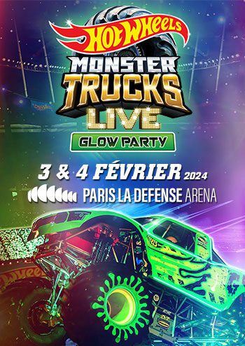 Hot Wheels Monster Trucks, Paris La Défense Arena