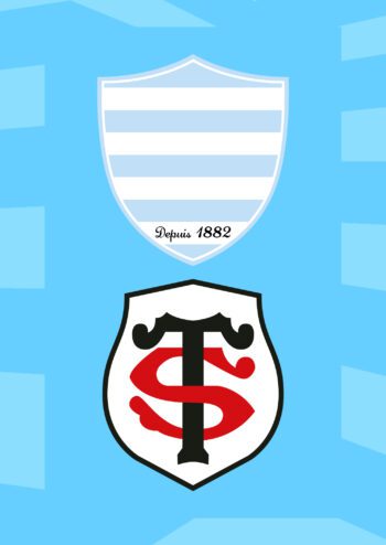 Affiche Racing 92 Stade Toulousain