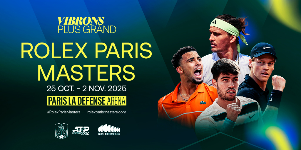 Affiche Rolex Paris Master 2025