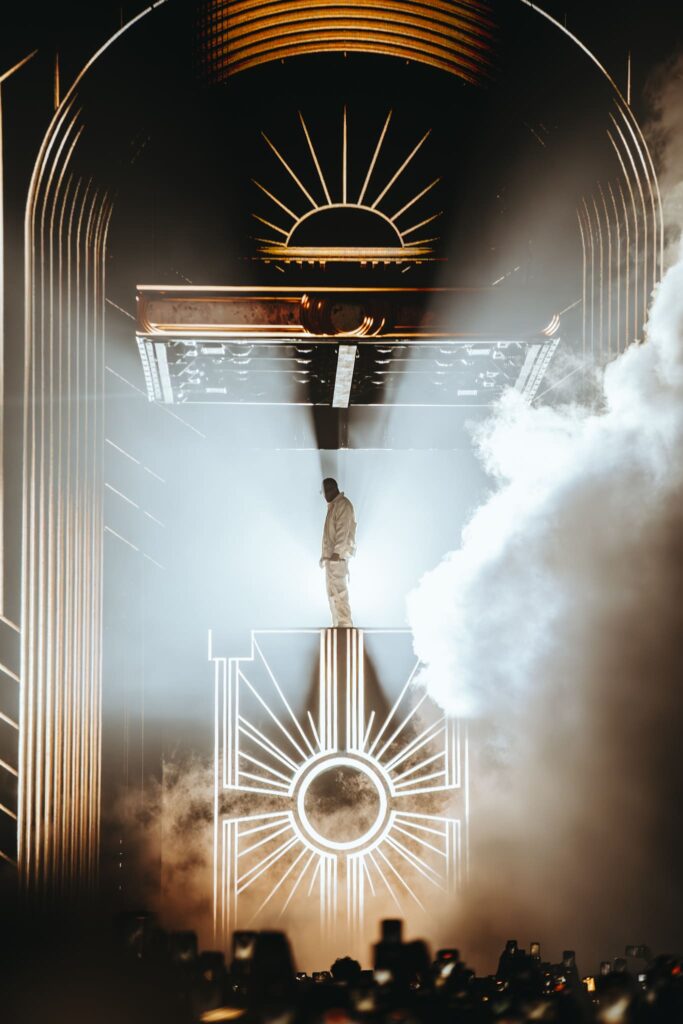 photo du concert de gims 2025