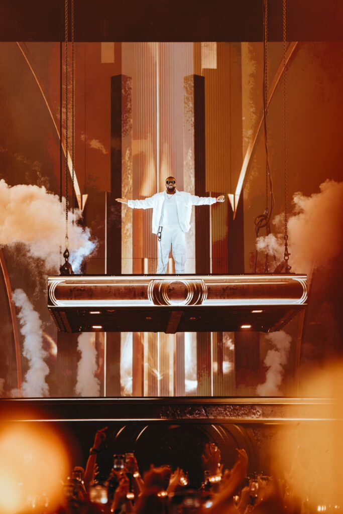 photo du concert de gims 2025