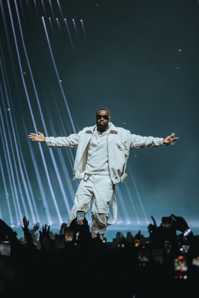 photo du concert de gims 2025