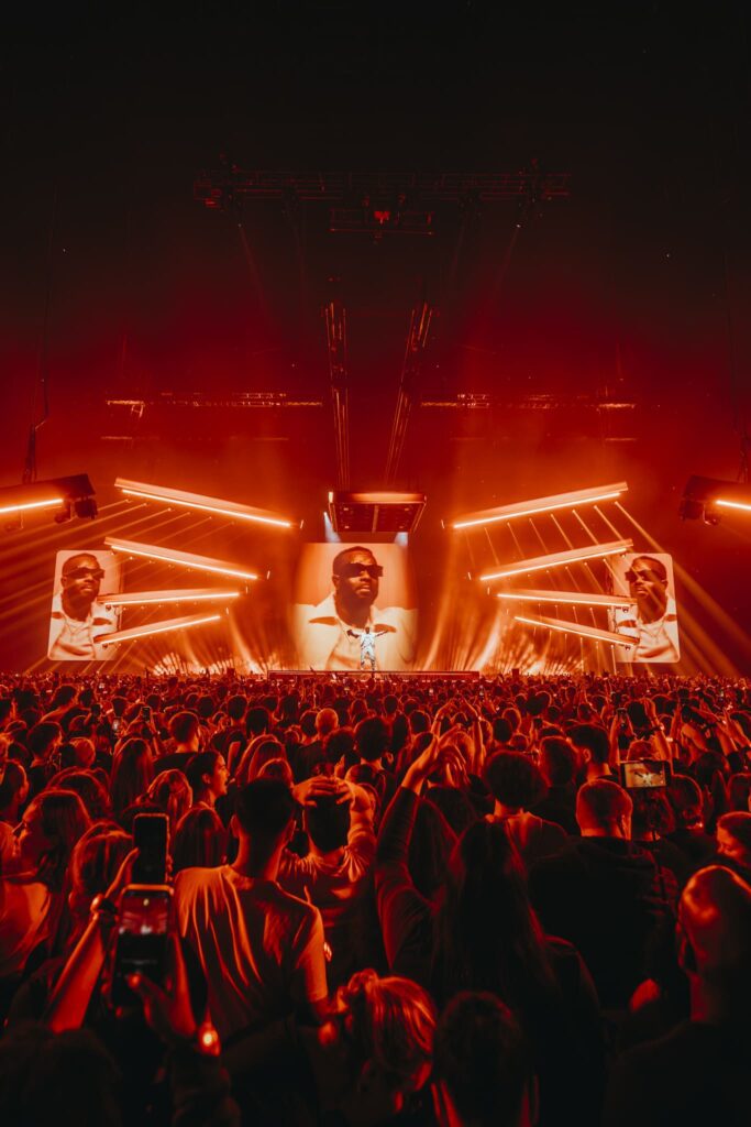 photo du concert de gims 2025