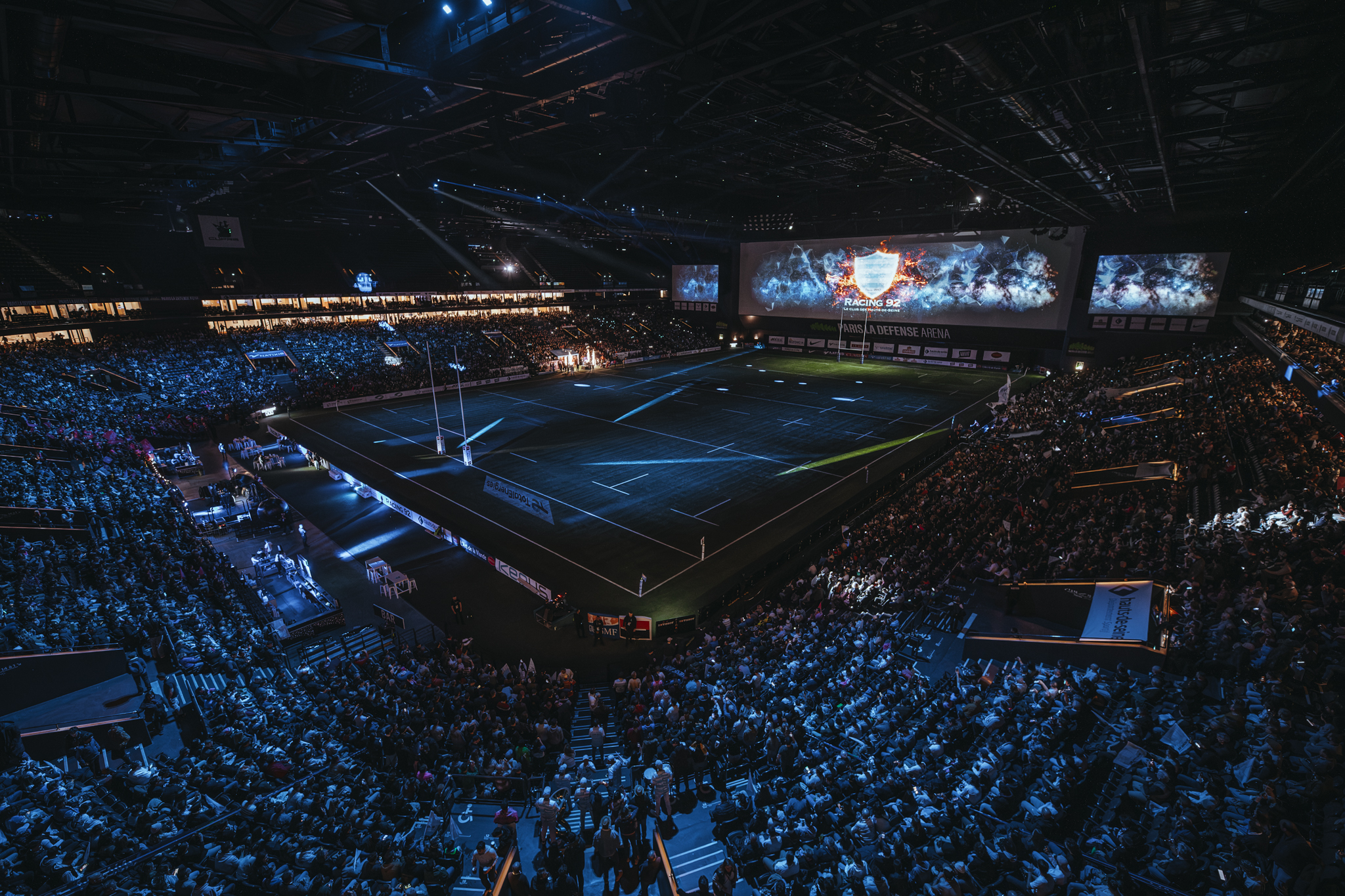 Photo match Racing 92 à Paris La Défense Arena