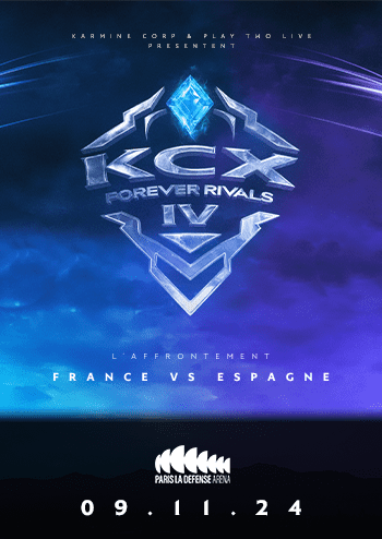 Affiche du KCX 4 le 09 novembre 2024 à Paris La Défense Arena