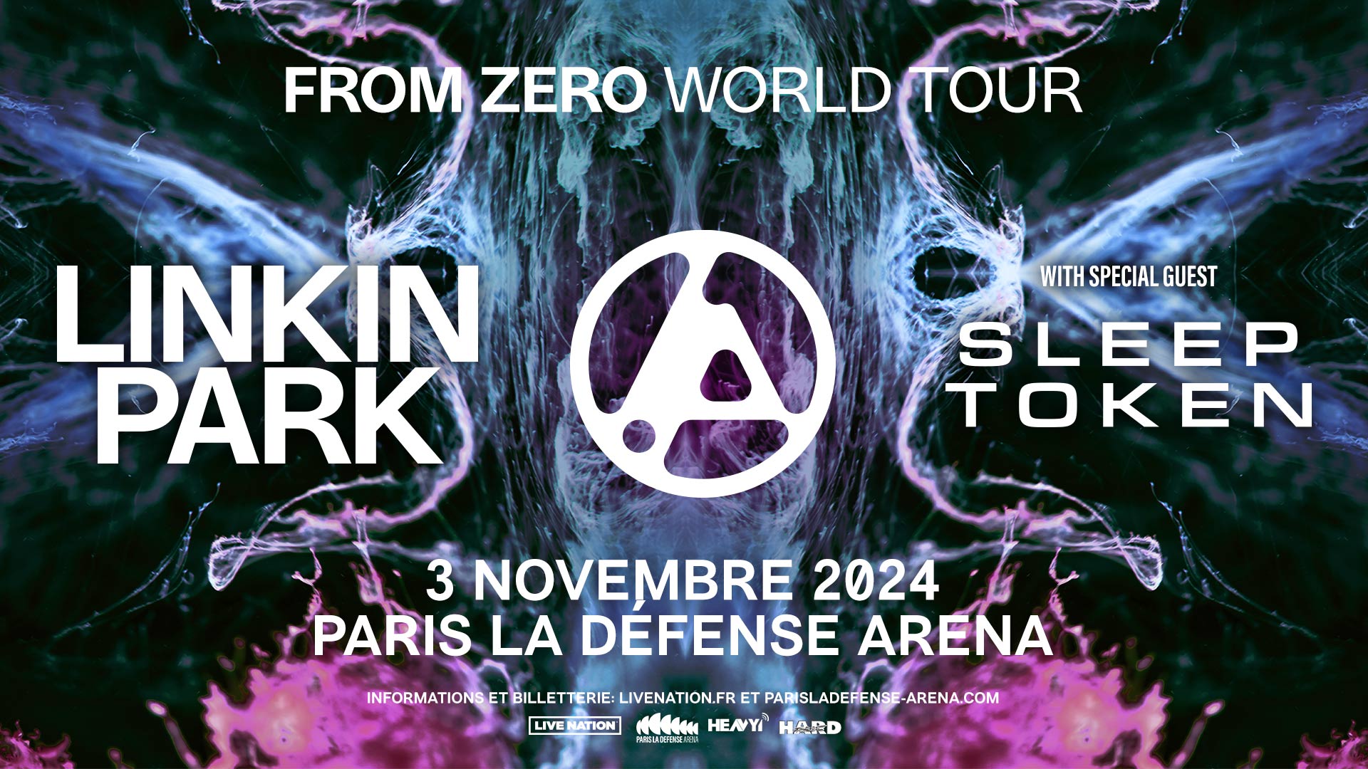 LINKIN PARK Concert Paris La Défense Arena Infos & Billets
