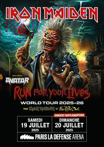IRON MAIDEN Concert | Paris La Défense Arena | Infos & tickets