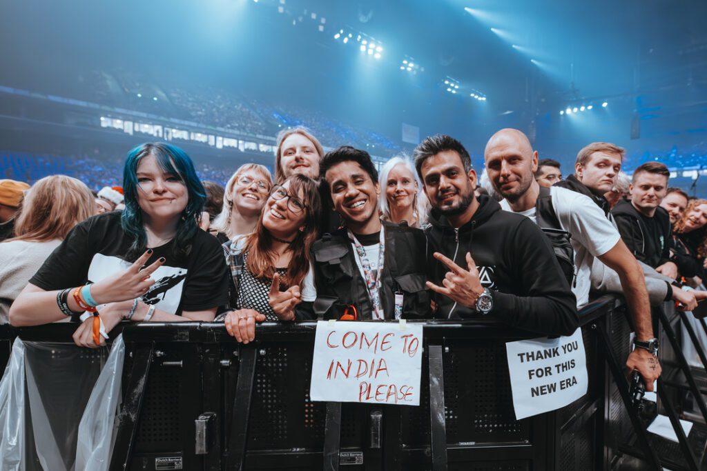 photo du concert de linkin park à paris la defense arena