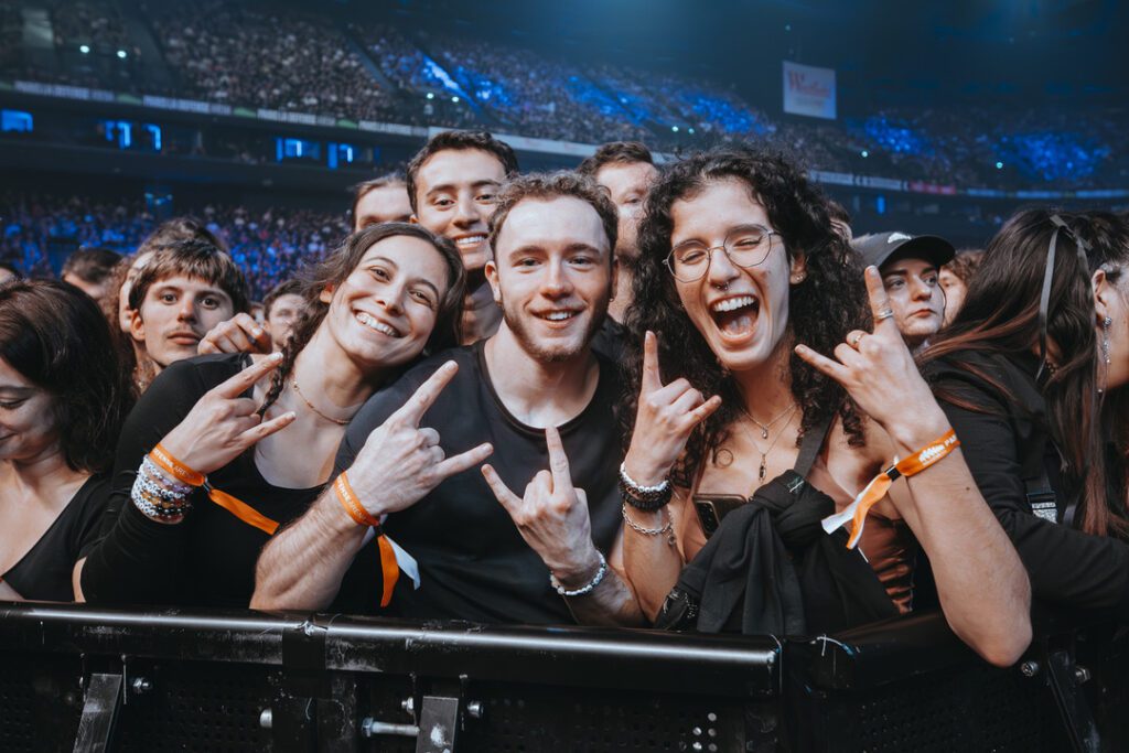 photo du concert de linkin park à paris la defense arena