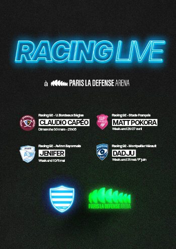 Affiche de programmation Racing Live 2025