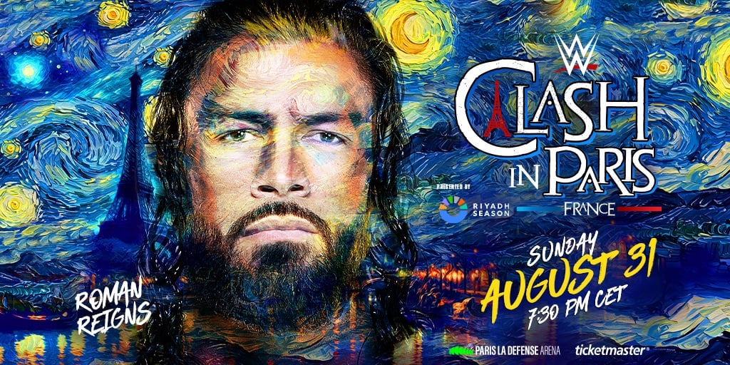 wwe clash in paris paris la défense arena