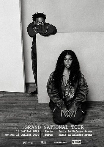 photo du concert de kendrick lamar et sza paris la defense arena