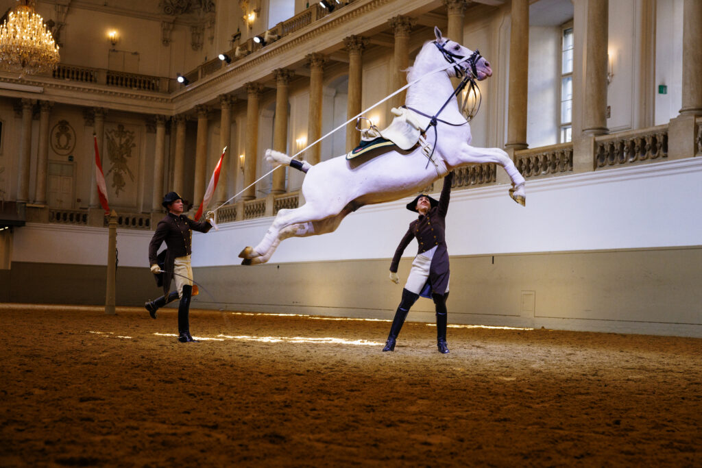 Ecole Espagnole d'Equitation de Vienne a Paris La Defense Arena